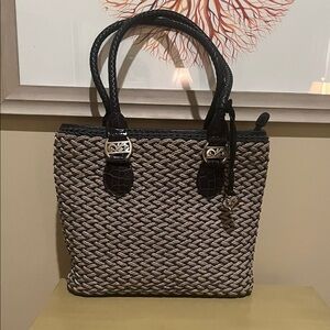 Woven Vintage Brighton Tote Bag